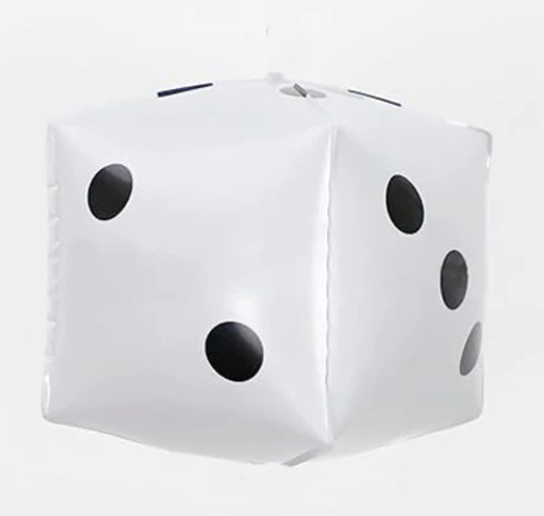 Foil Dice Balloon