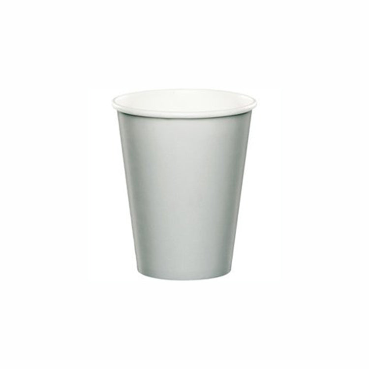 Silver Shimmer Paper Cups