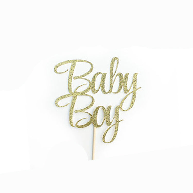 Baby Boy Cake Topper
