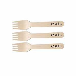 Eat Wooden Forks