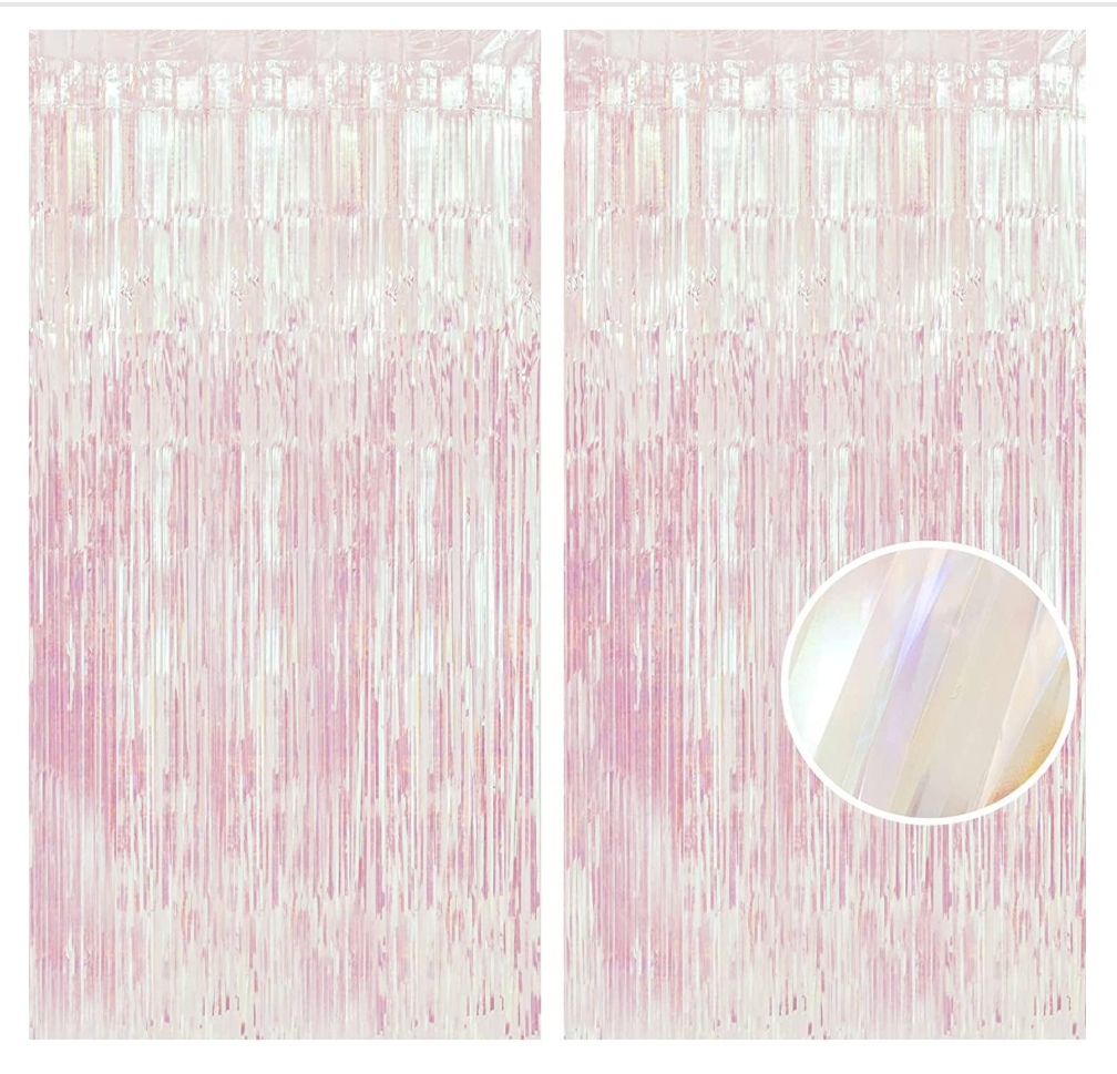 Metallic Foil Curtain Streamers