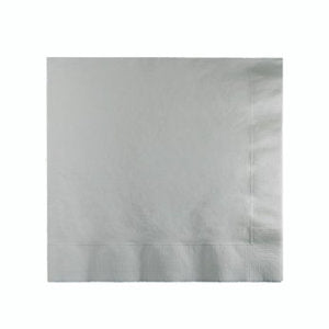 Shimmer Silver Large Napkins