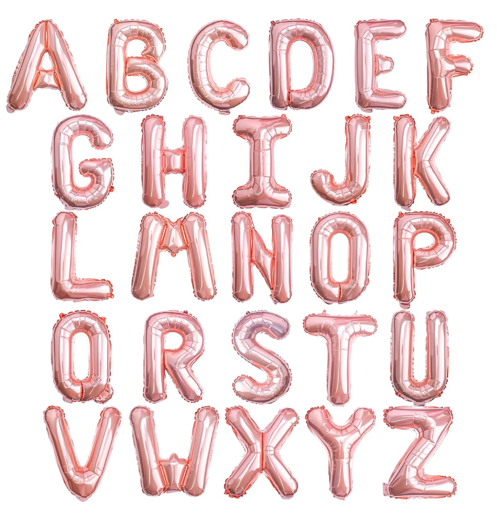 40" Balloon Letters