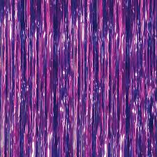 Metallic Foil Curtain Streamers