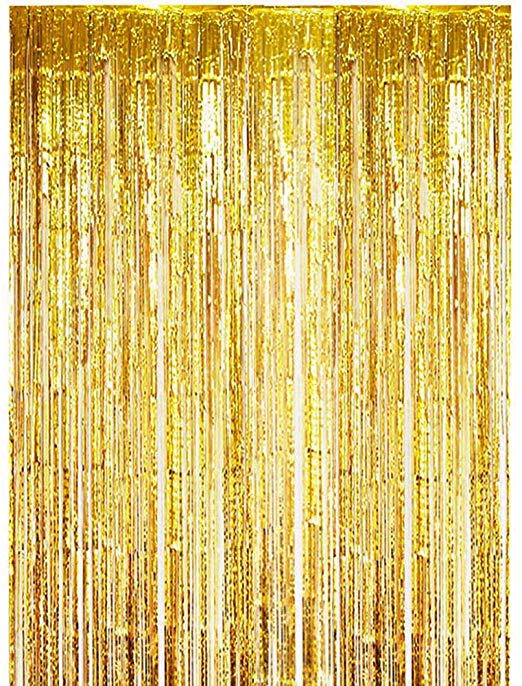 Metallic Foil Curtain Streamers