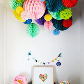 Honeycomb Tissue Balls