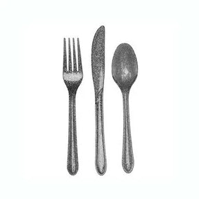 Glitz Silver Cutlery