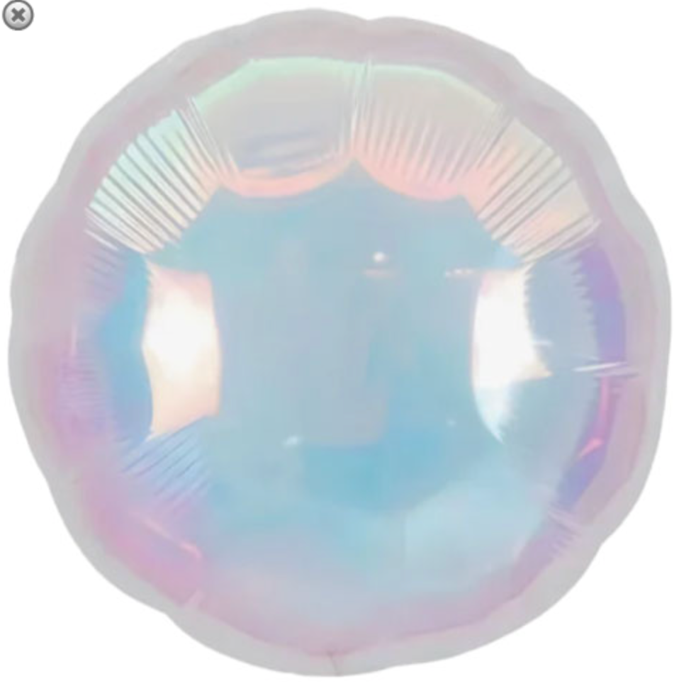 Iridescent DecoRound Balloon