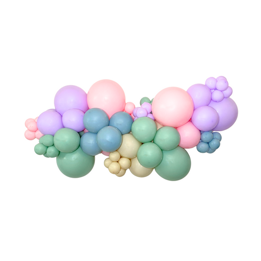 Garden Party DIY Balloon Garland Kit, confete balloons