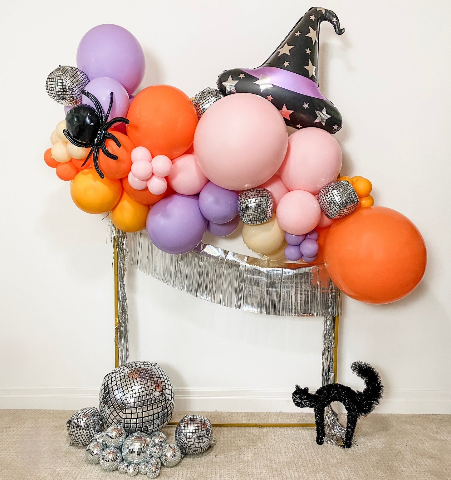 Hocus Pocus DIY Balloon Garland Kit, Fall, Halloween balloon garland kits, confete balloons