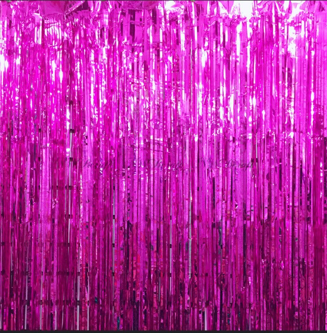 Metallic Foil Curtain Streamers