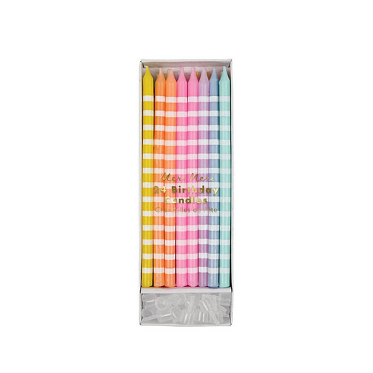 Pastel Party Candles