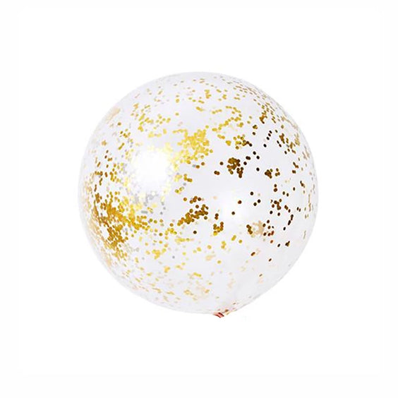 Jumbo Gold Confetti Balloon