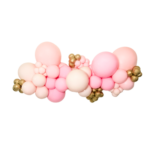 Pretty in Pink DIY Balloon garland kit, confete balloons
